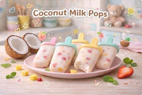 Coconut Milk Pops