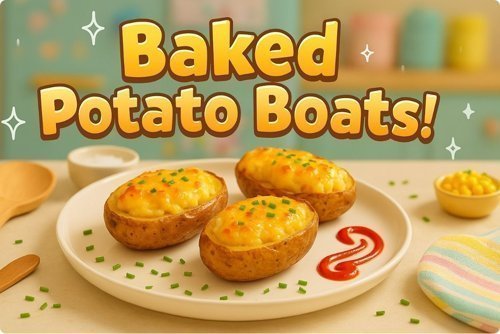 Baked Potato Boats
