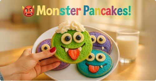 Monster Pancakes Recipe