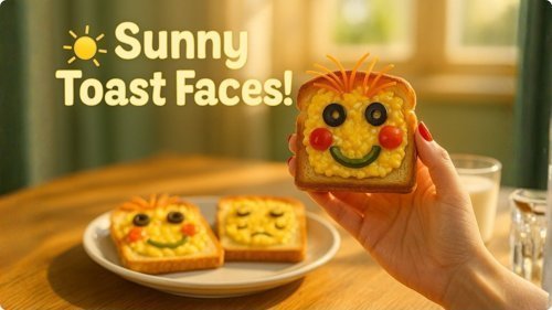 Sunny Toast Faces