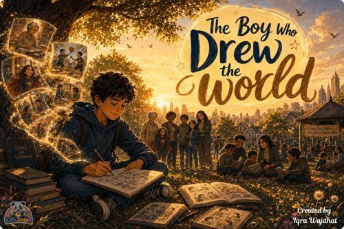 A Boy who drew the world