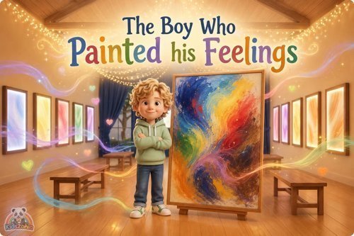 The Boy Who Painted His Feeling