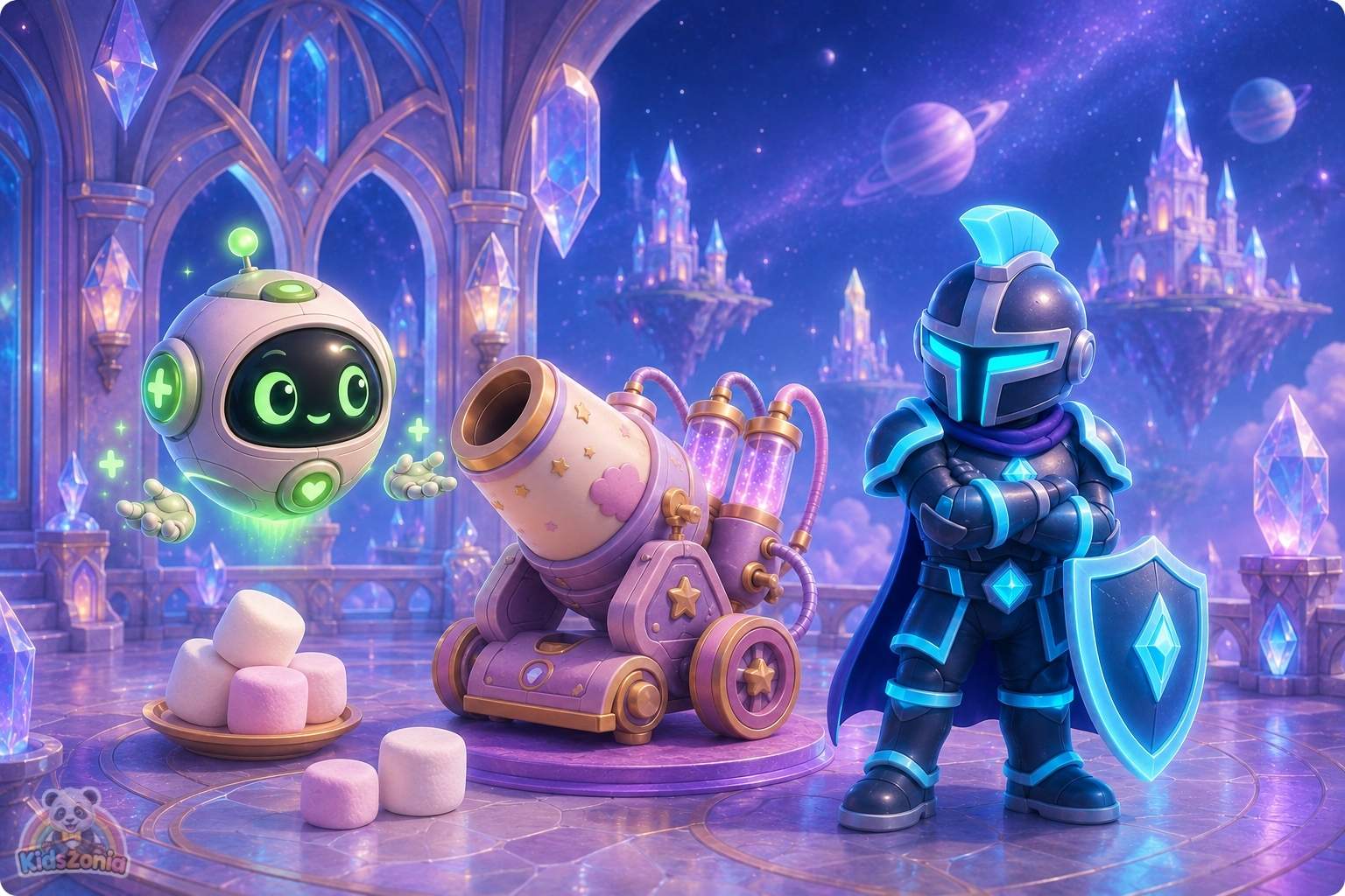 Arlo and Zane playing an online game from their bedrooms, showing digital empathy, online kindness, friendship, and real feelings behind screens.