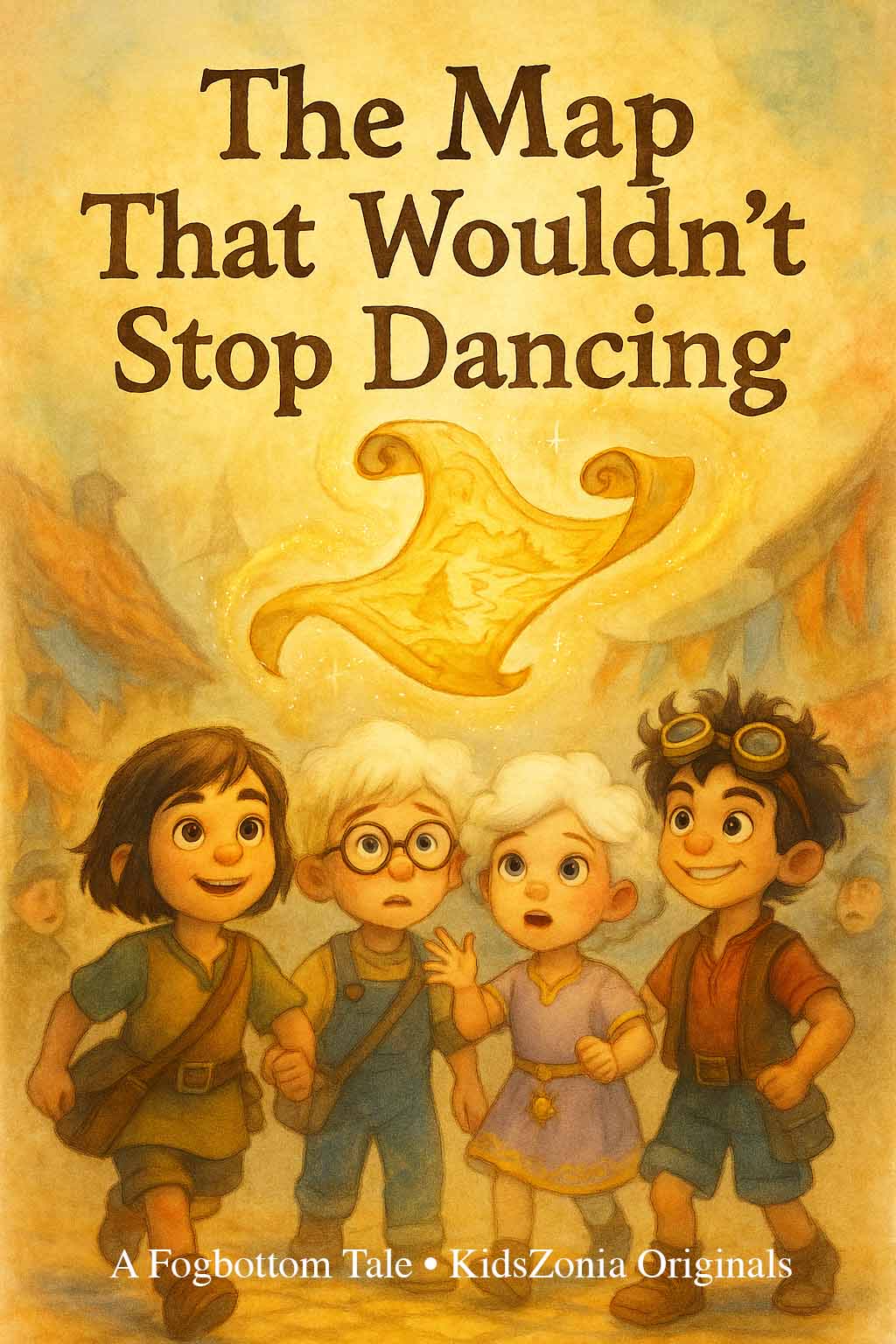 The map that would not stop dancing